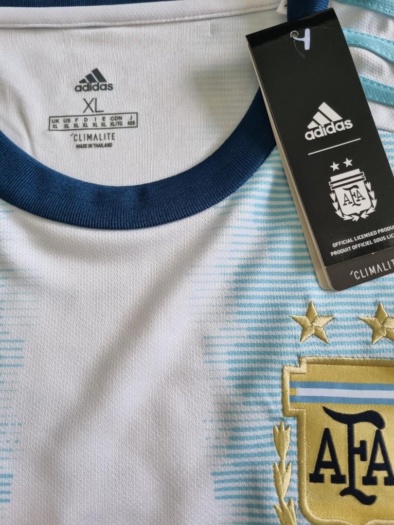 Adidas Argentina Messi Jersey Men s Fashion Tops Sets Tshirts