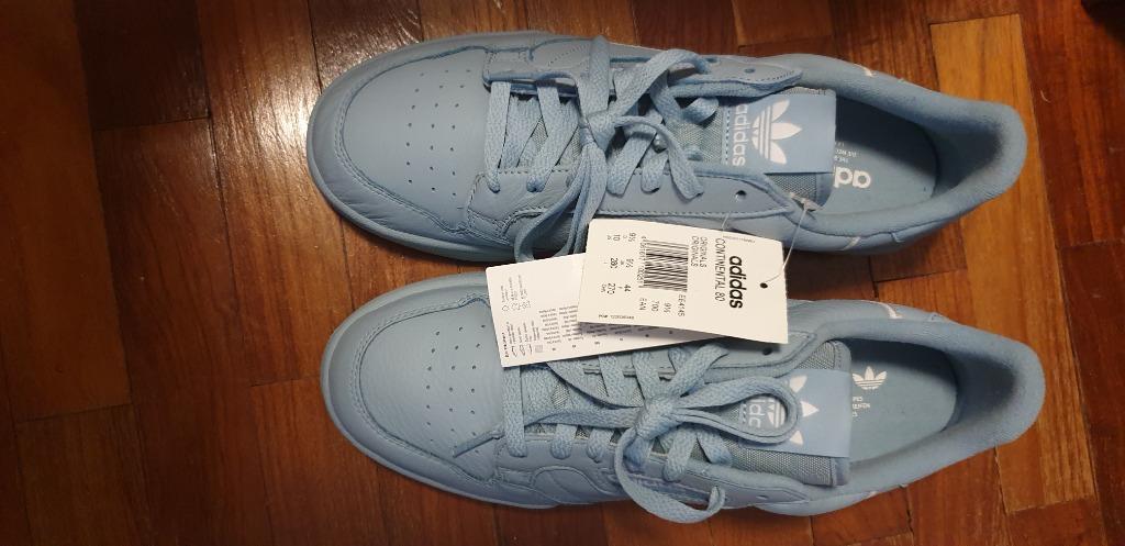 Adidas Continental 80 originals baby blue UK9.5 brand new