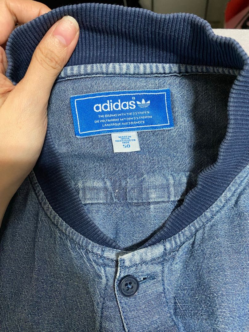 Adidas Denim Jacket XXXL, Men's Fashion, Tops & Sets, Sets