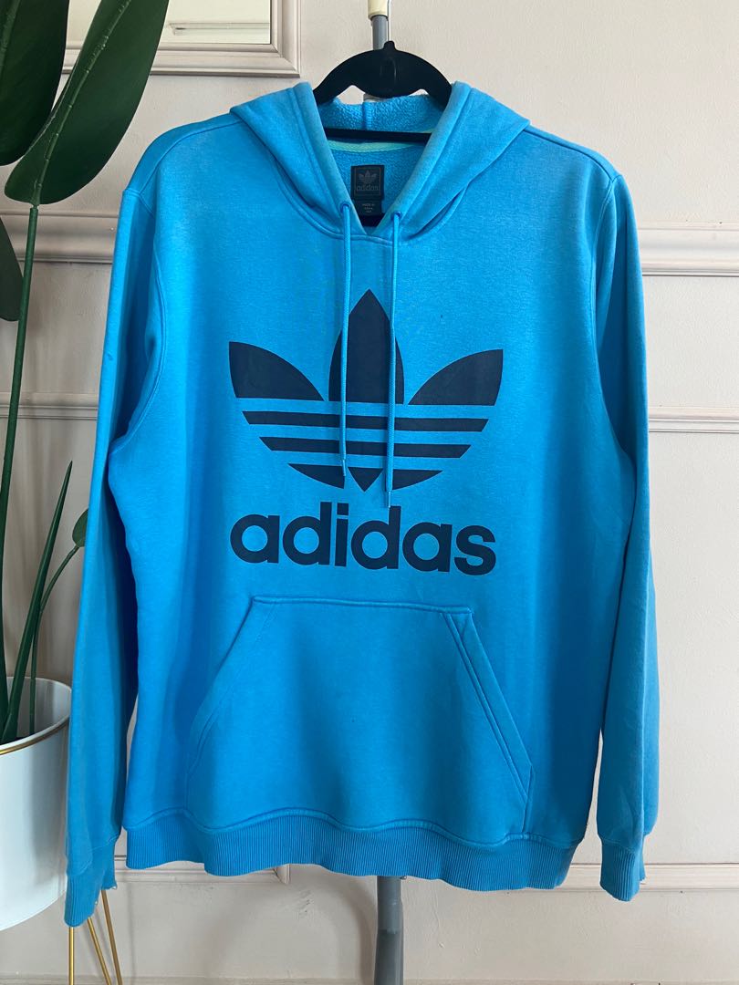 sweater adidas biru