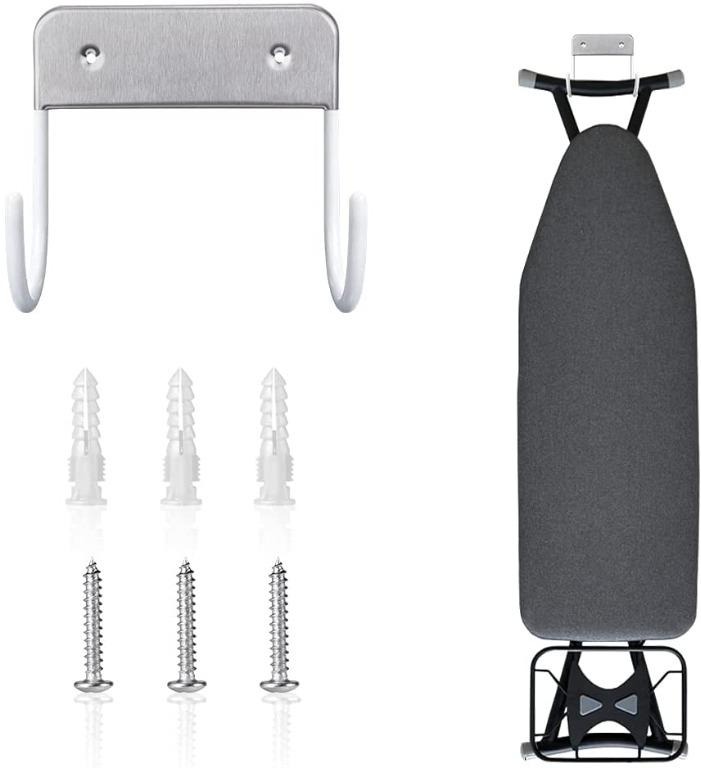 AIEVE Ironing Board Hanger, Metal Ironing Board Hook, Ironing Boards
