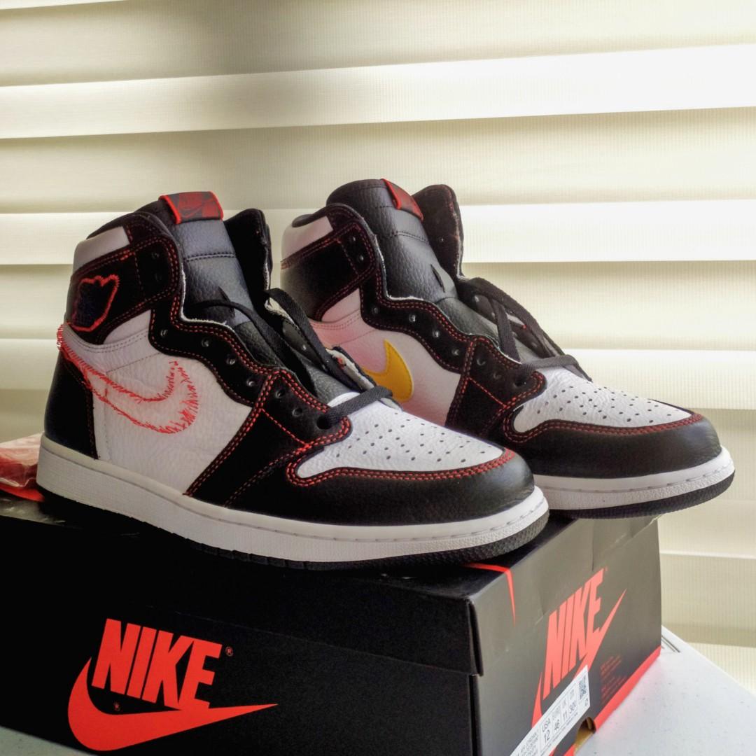 Men's air jordan 1 high og defiant clearance