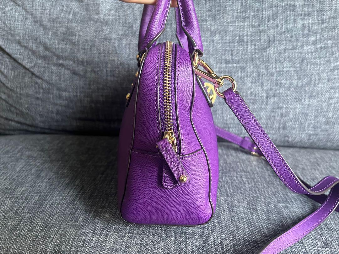 Purple michael kors on sale purse