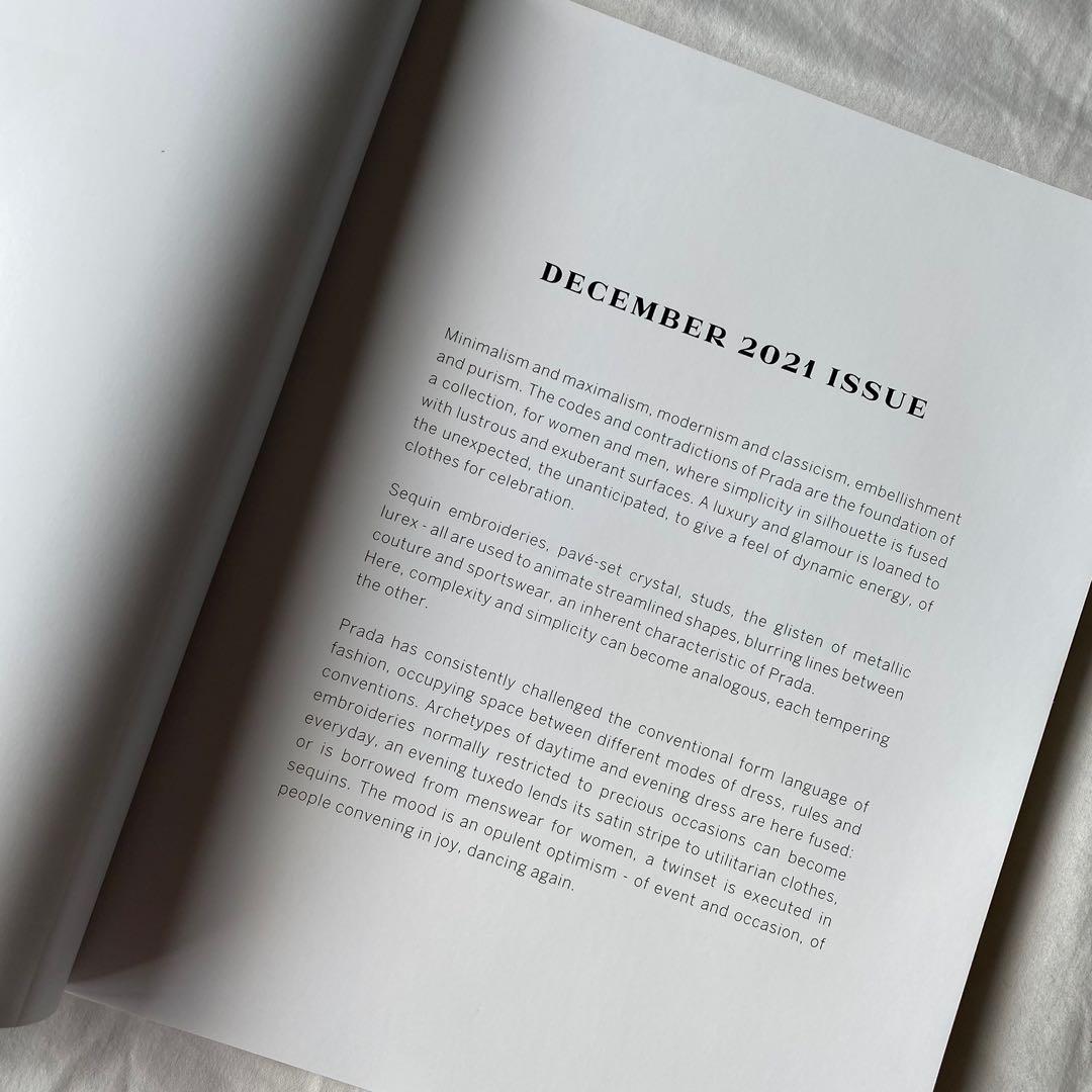 Authentic Prada Coffee Table Book/ Catalogue (Category: Luxury Accessories) located in Mandaue City. Submitted by minniescloset (Listing ID 1172788691, Image 2). Description: .