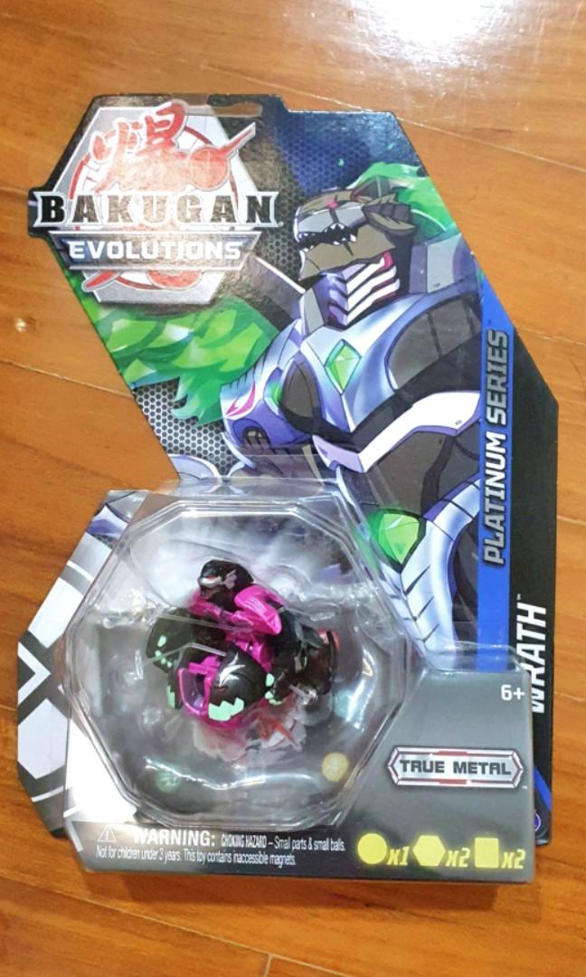 Bakugan Platinum Darkus Wrath (True metal), Hobbies Toys, Toys