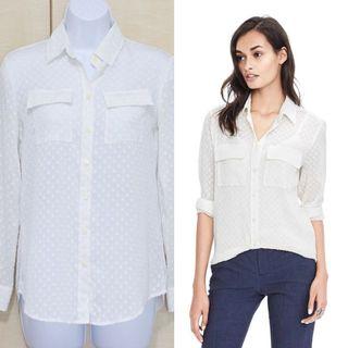 Banana Republic - Jacquard Crinkled Shirt
