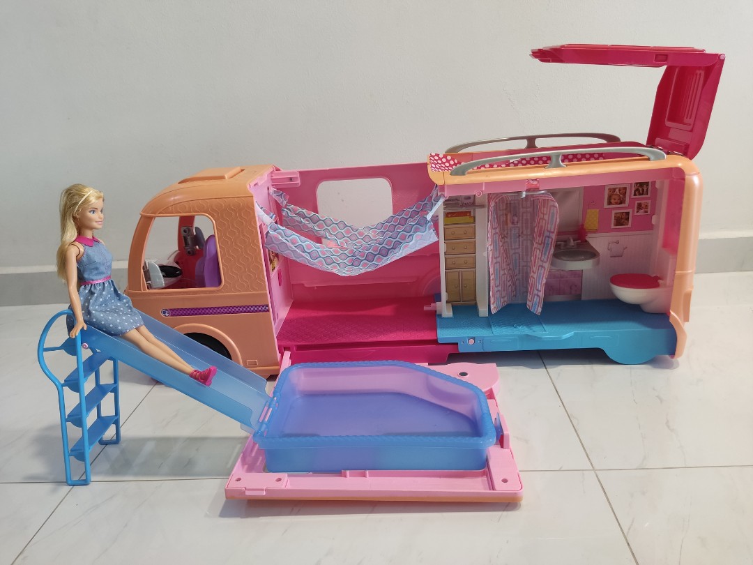 Barbie camper van Hobbies Toys Toys Games on Carousell