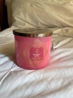 Bath&Body Works Scented Candles (Bubbly Rosé)
