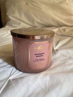 Bath&Body Works Scented Candles (Raspberry Mimosa)