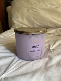 Bath&Body Works Scented Candles (Lavender Bergamot)