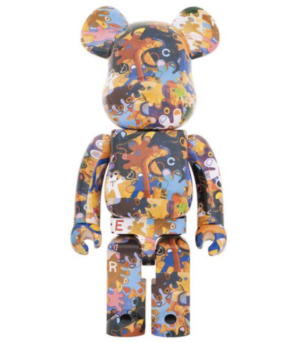 BEARBRICK 木梨憲武 1000％ 感謝 / のっ手いこー！ REACH OUT be@rbrick