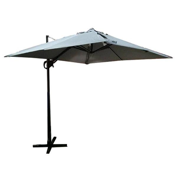 Belavi Cantilever Patio Umbrella Square Deluxe Offset Umbrella 10x10ft