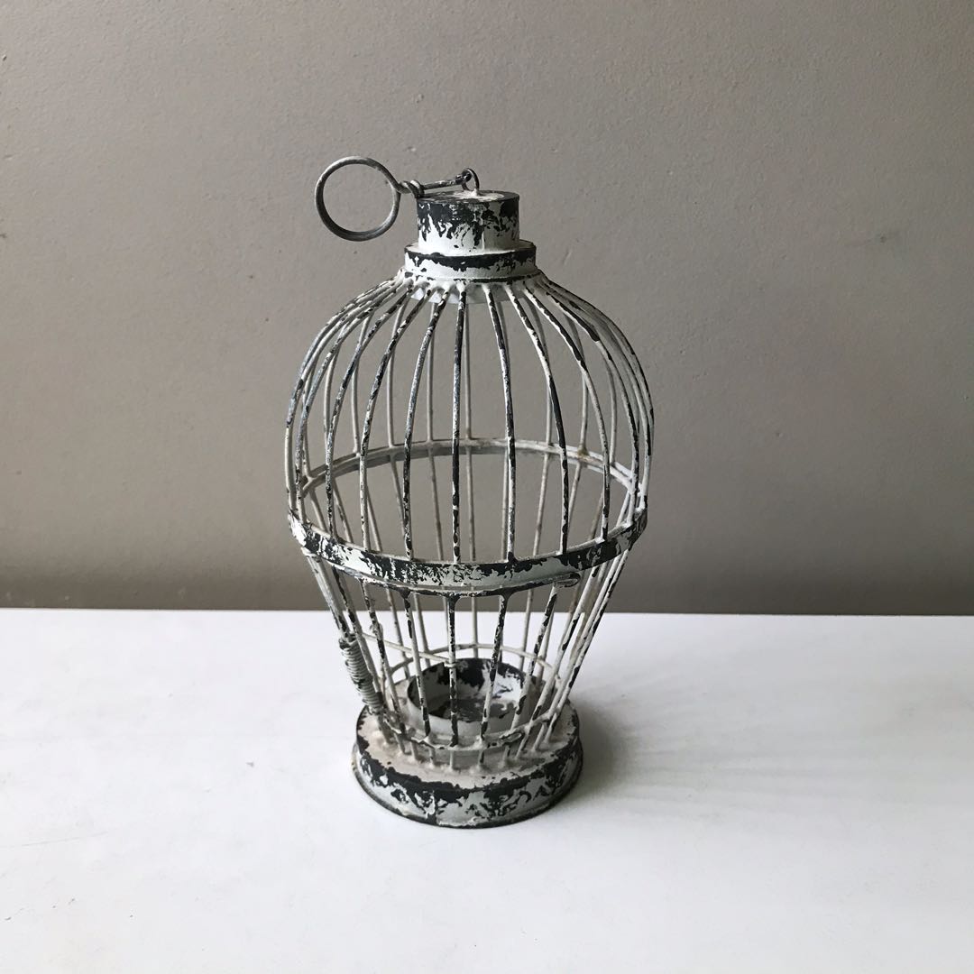 Bird Cage Tea Light Holder, Furniture & Home Living, Home Decor, Other