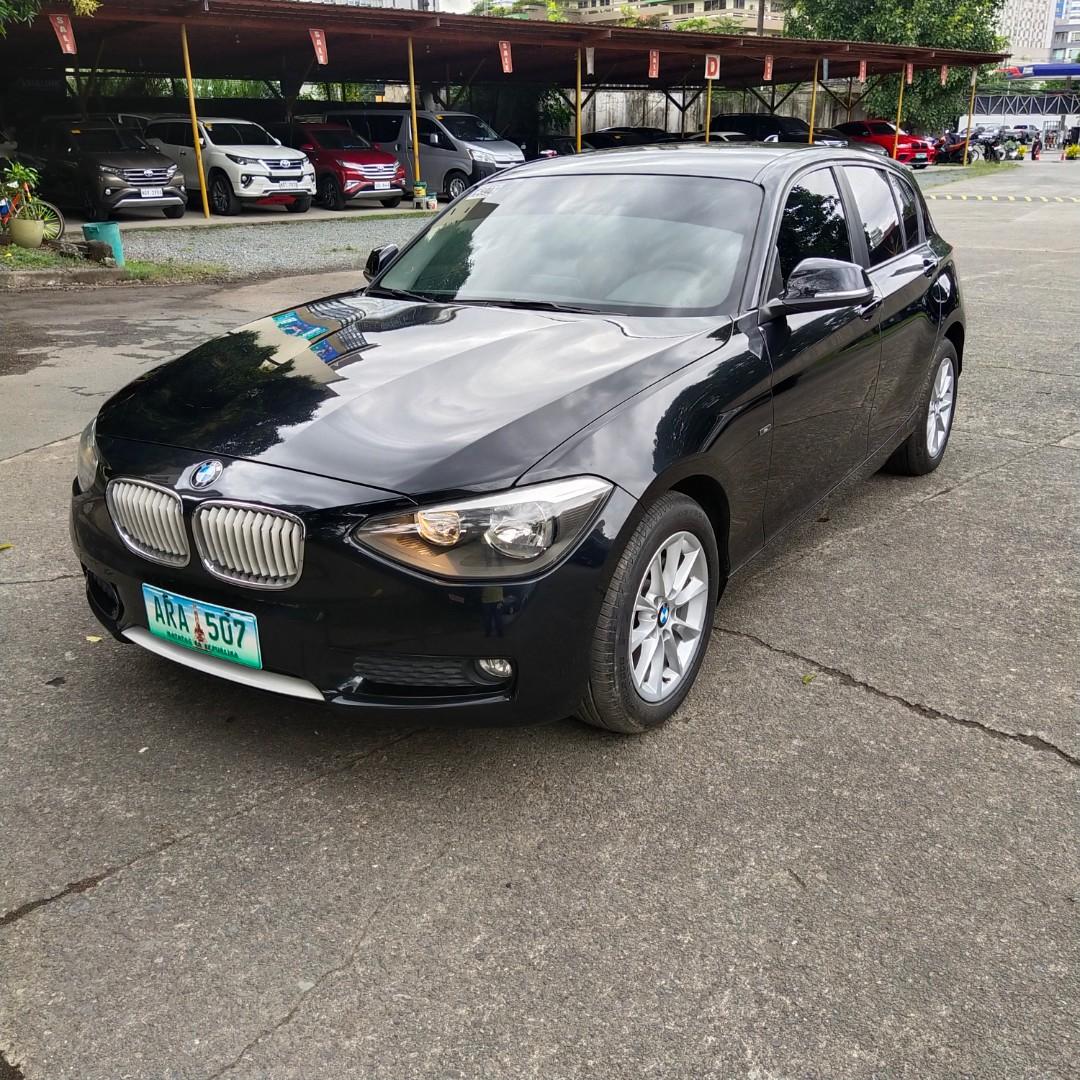 BMW 118d 2013 Auto (Category: Used Cars) located in Pasig City. Submitted by moimoigo (Listing ID 238790674, Image 3). Description: Purveyor of pre-owned high-end cars in Manila BMW118D Model:2013 Mileage:1t km Fuel:Diesel Transmission:Automatic Body type: Hatchback Price:800t neg. for inquiry call:09469695450 09178359800 look:toto PARK n SELL G-unit Meralco ave. Corner Capt. Henry javier st. Ortigas center Pasig city Price is negotiable We accep