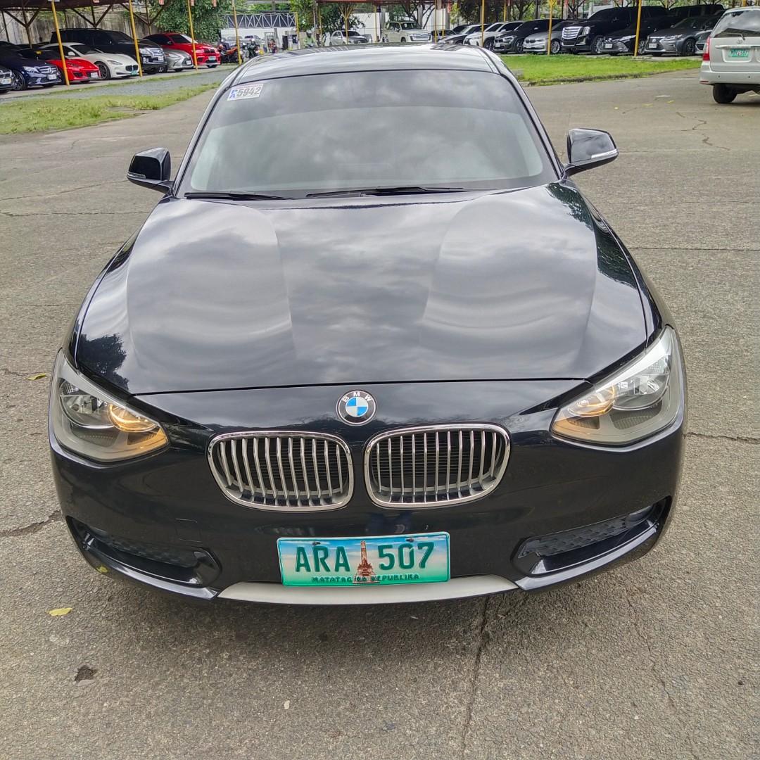 BMW 118d 2013 Auto (Category: Used Cars) located in Pasig City. Submitted by moimoigo (Listing ID 238790674, Image 2). Description: Purveyor of pre-owned high-end cars in Manila BMW118D Model:2013 Mileage:1t km Fuel:Diesel Transmission:Automatic Body type: Hatchback Price:800t neg. for inquiry call:09469695450 09178359800 look:toto PARK n SELL G-unit Meralco ave. Corner Capt. Henry javier st. Ortigas center Pasig city Price is negotiable We accep
