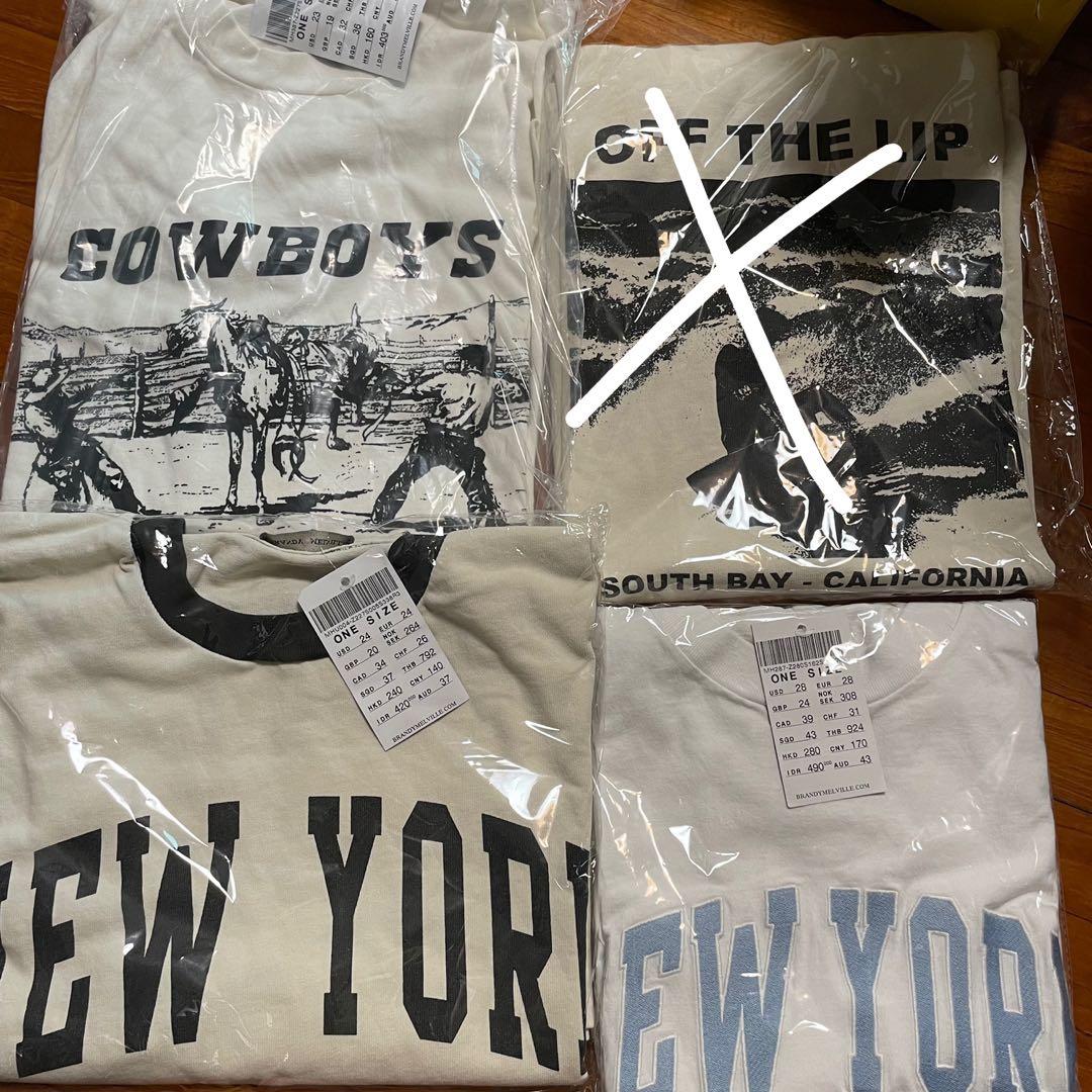 BNWT brandy melville oversize graphic tee, 女裝, 上衣, T-shirt - Carousell