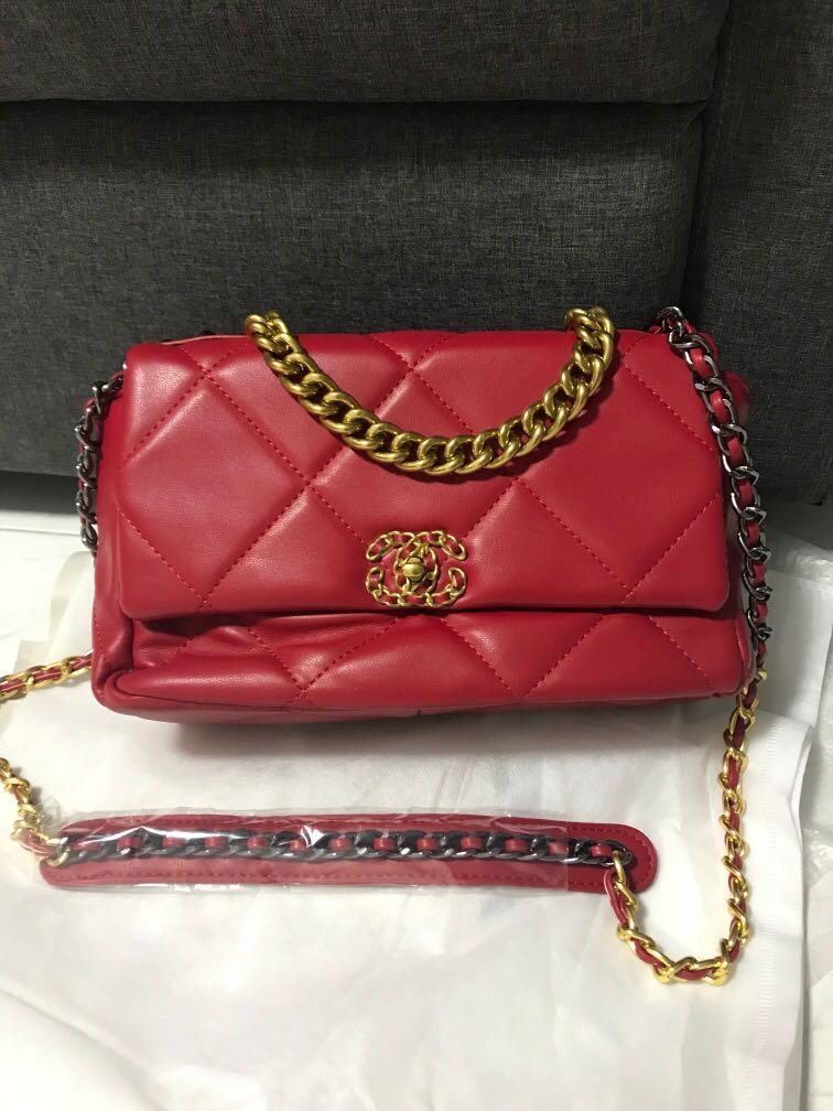 Brand new CH alike red bag