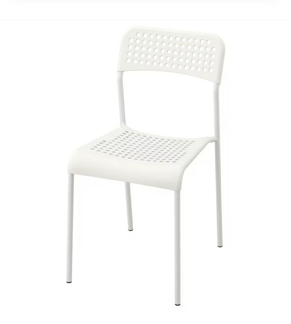 Brand new IKEA plastic chairs, Furniture & Home Living, Furniture