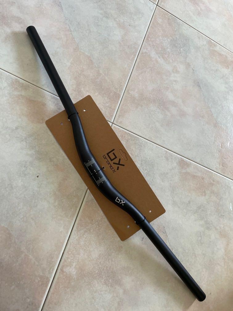 Brand X riser bar. 740mm wide. 25mm rise. 31.8mm clamp. For mountain bikes fixies hybrid bikes Sports Equipment Bicycles Parts Parts Accessories on Carousell