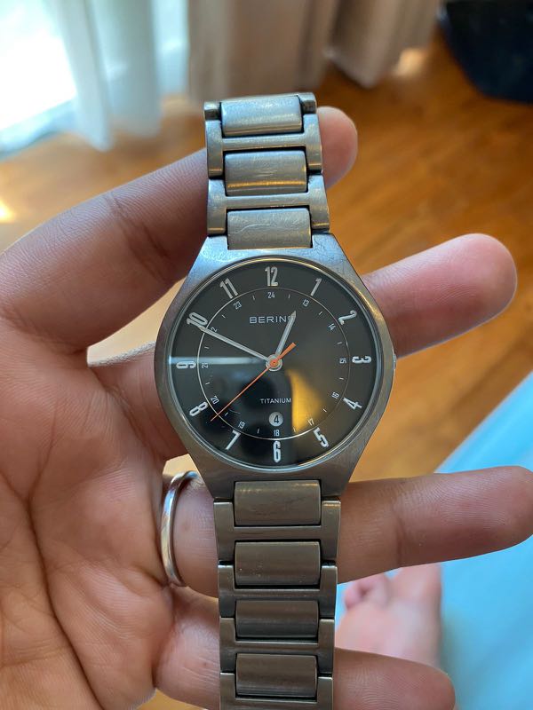 Bering titanium watch Men s Fashion Watches Accessories