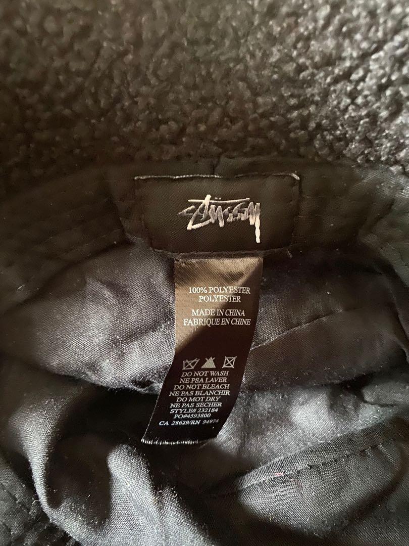 Bucket Hat Sherpa Stussy, Fesyen Pria 