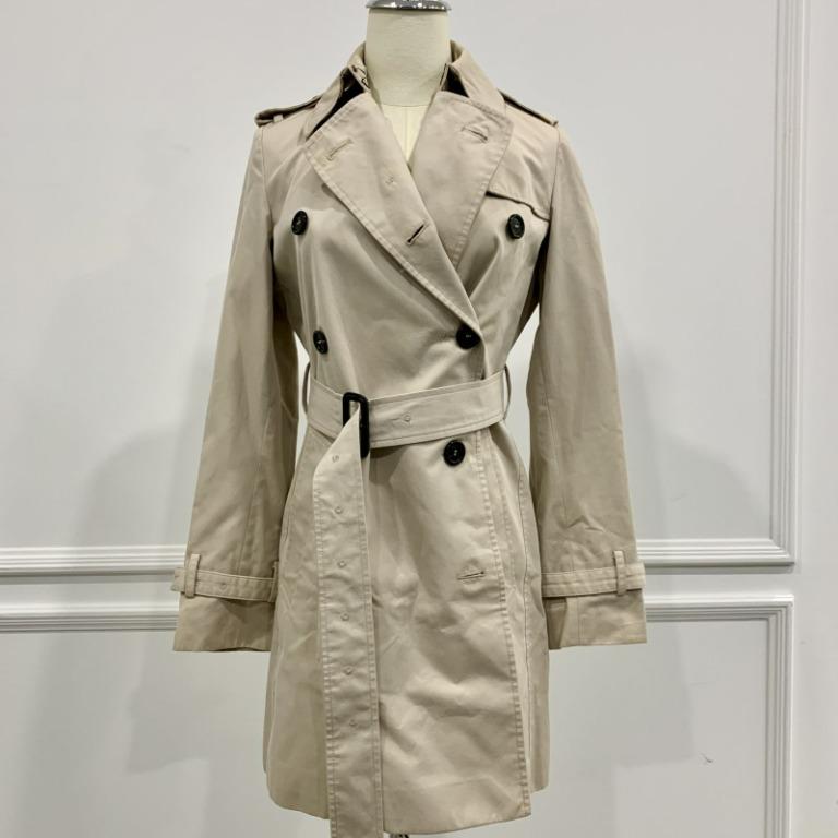 White burberry coat online