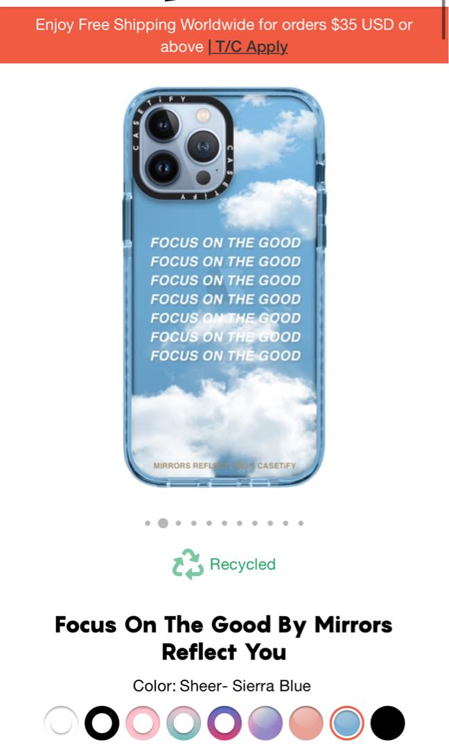 Casetify iPhone 13 Pro Max Mirrors reflect you, Mobile Phones & Gadgets