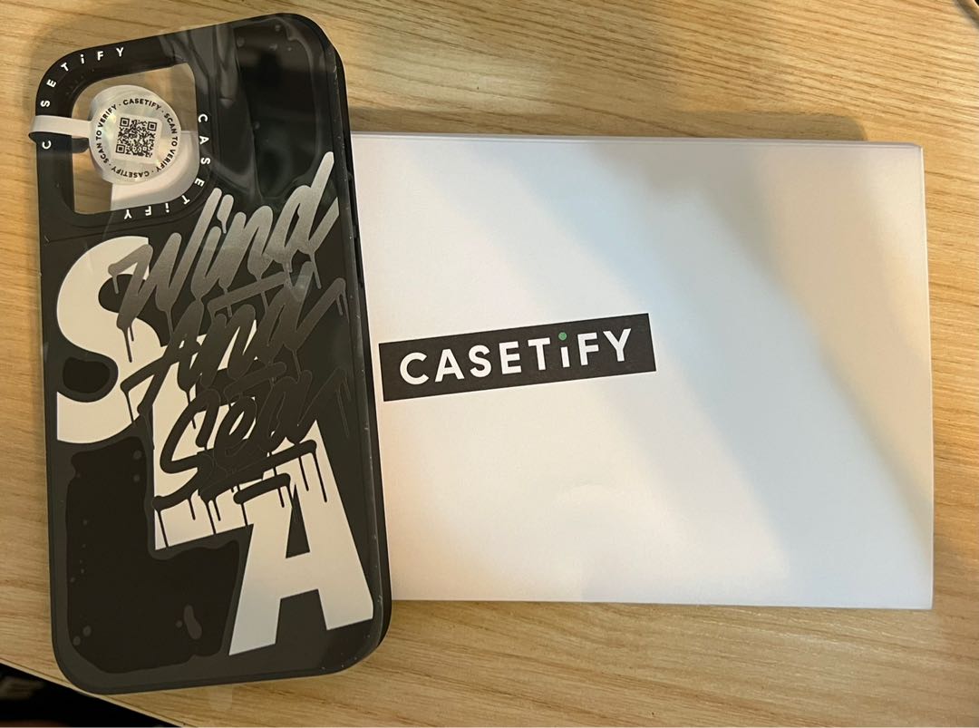 CASETIFY x WIND AND SEA Case, 手提電話, 電話及其他裝置配件, 手機套