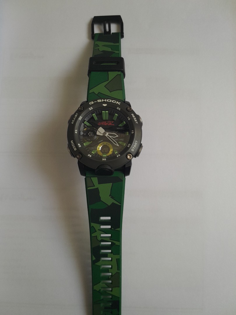Gshock gorillaz watch discount