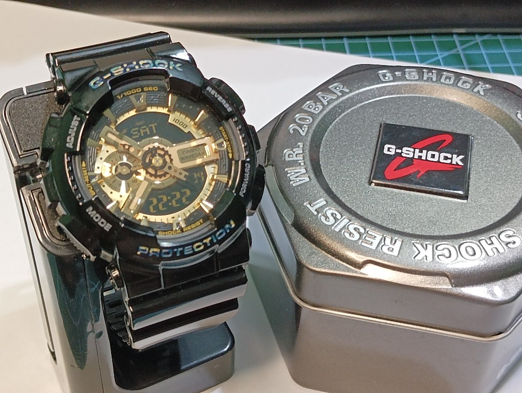 G shock new arrivals hitam gold