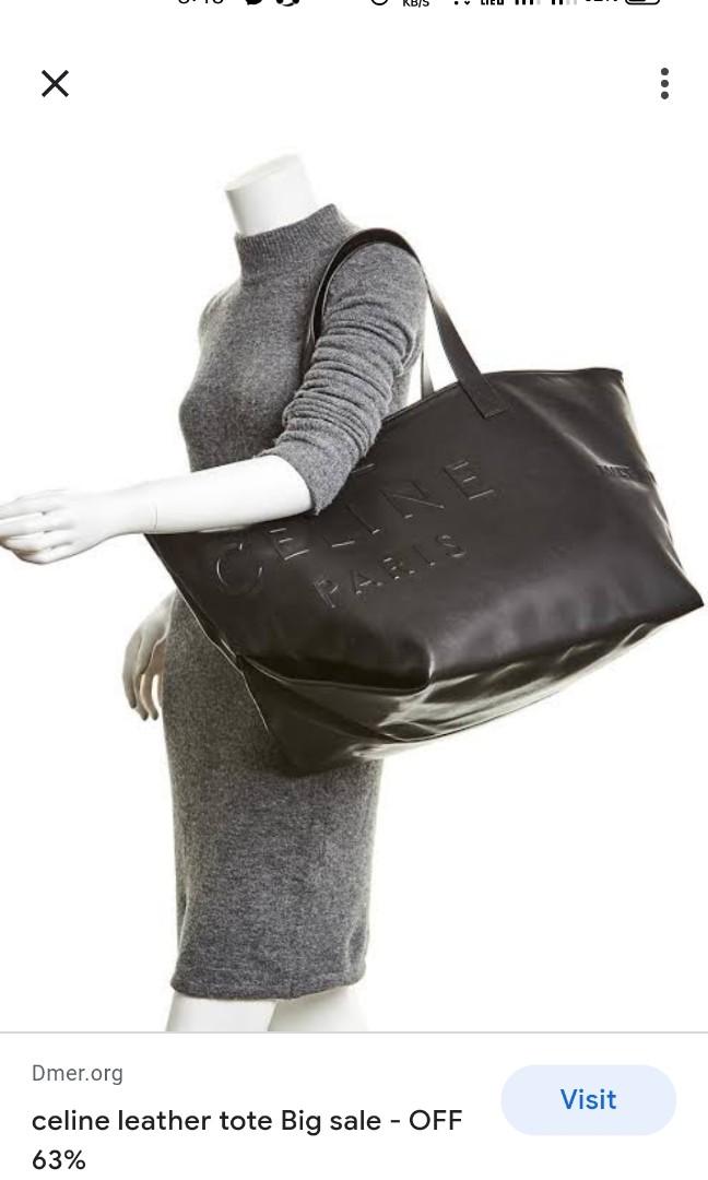 Celine made outlet in tote leather