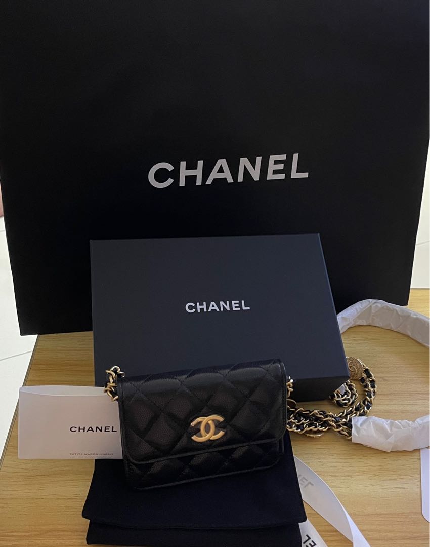 Chanel Clutch with Chain, Luxury, Bags & Wallets on Carousell