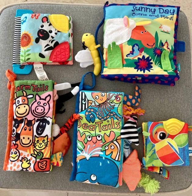Cloth baby books collection, Babies & Kids, Infant Playtime on Carousell