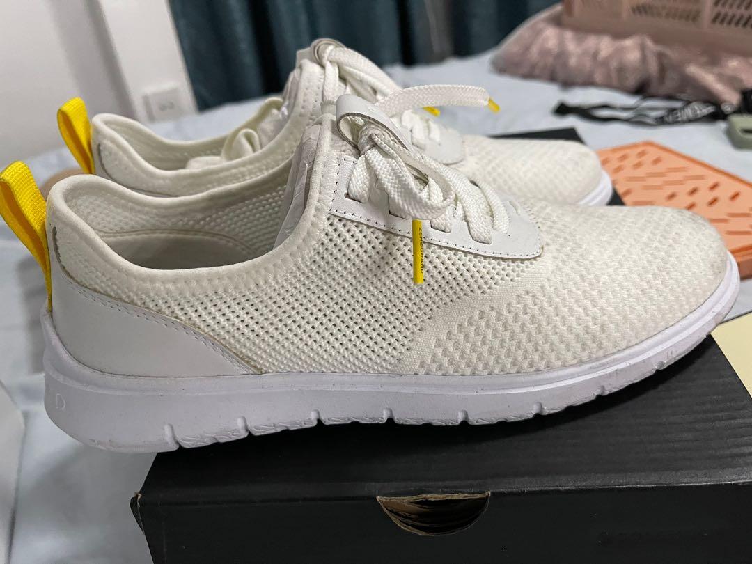 Cole Haan zero grand white sneakers Women s Fashion Footwear Sneakers on Carousell