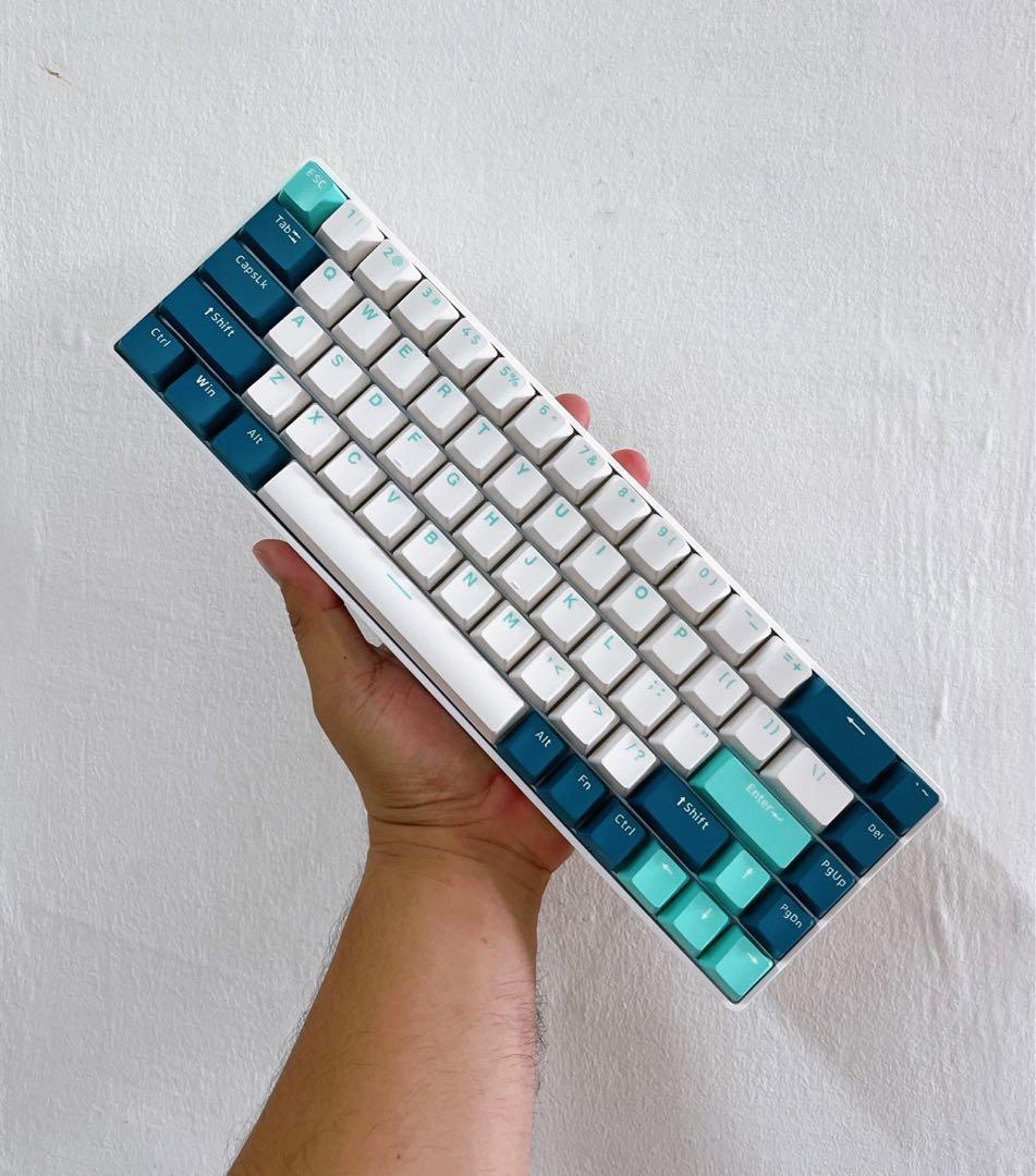 Fully modded 65% Custom Mechanical Mechanical keyboard (full set ...