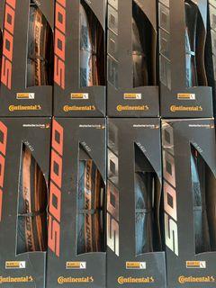 Continental Grand Prix 5000 GP5000 Folding Tire - 25-622 25c Black and Transparent tan wall 28-622 28c black