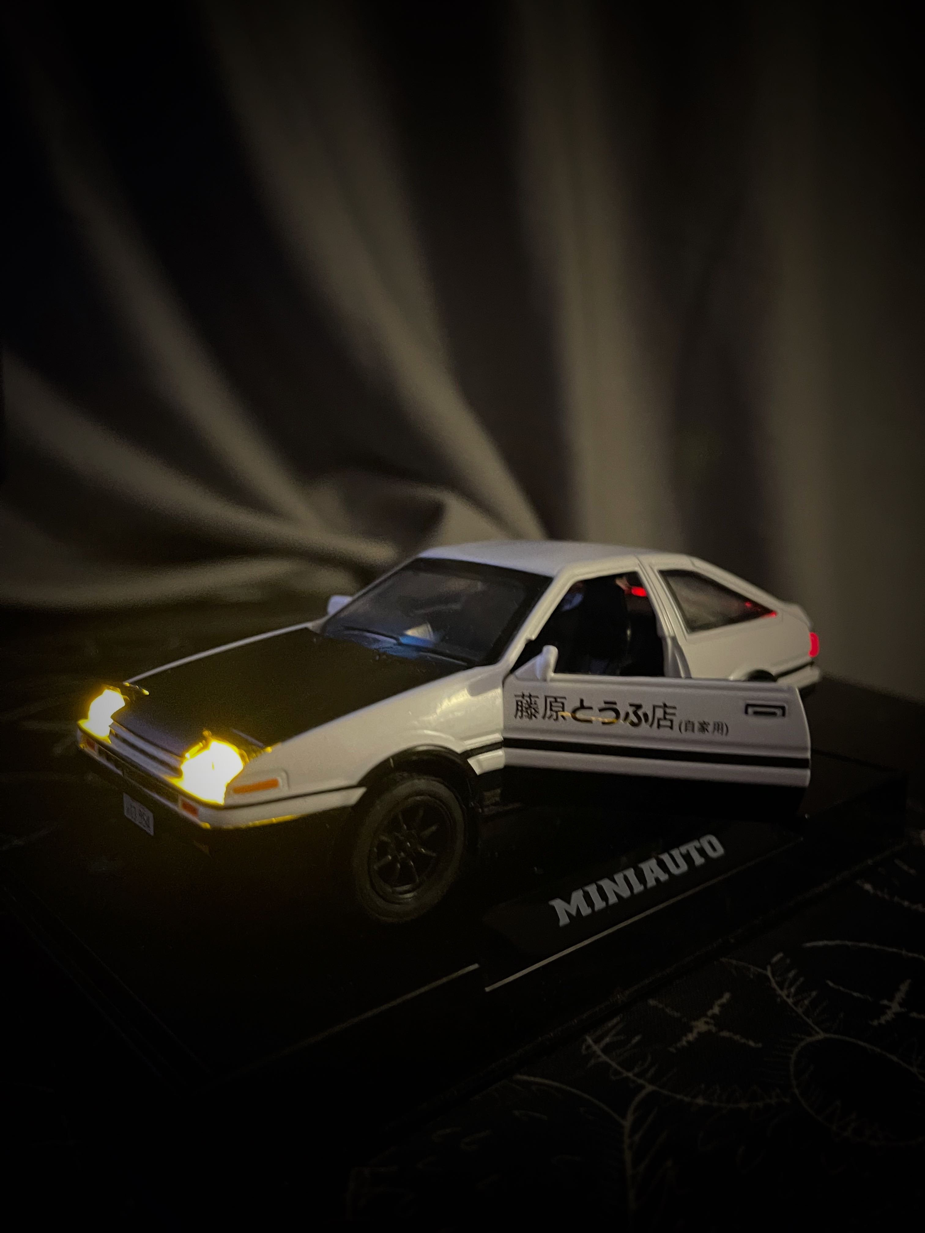 頭文字d 豐田ae86 Miniauto 興趣及遊戲 玩具 遊戲類 Carousell