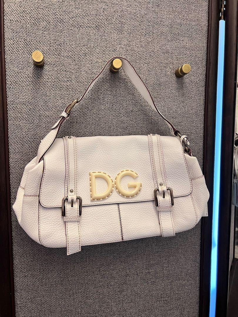 Dolce Gabbana D G Leather Shoulder Bag