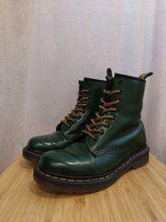 DR MARTENS 1460 [Green Smooth Leather]