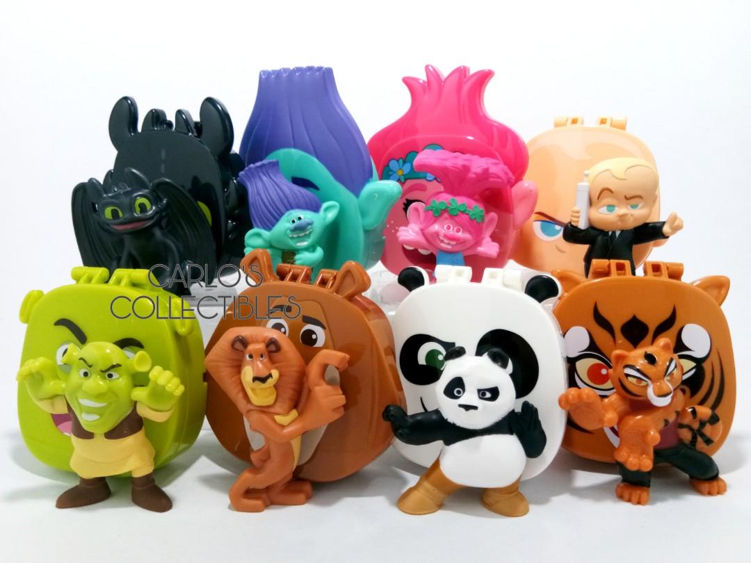SEALED Dreamworks Characters Mcdonalds Happy Meal Toys, Hobbies & Toys