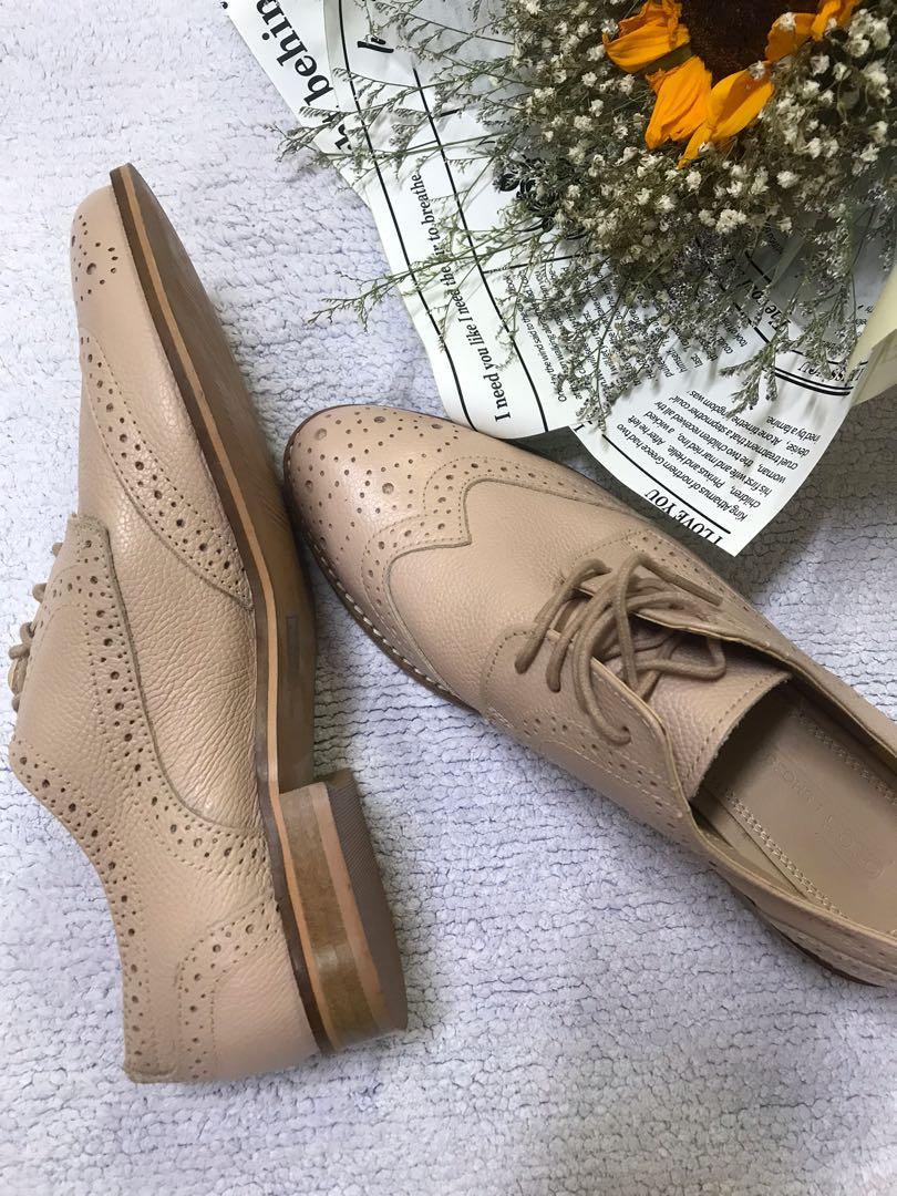 EU 37 AUTHENTIC ASOS LEATHER BROGUES SHOES