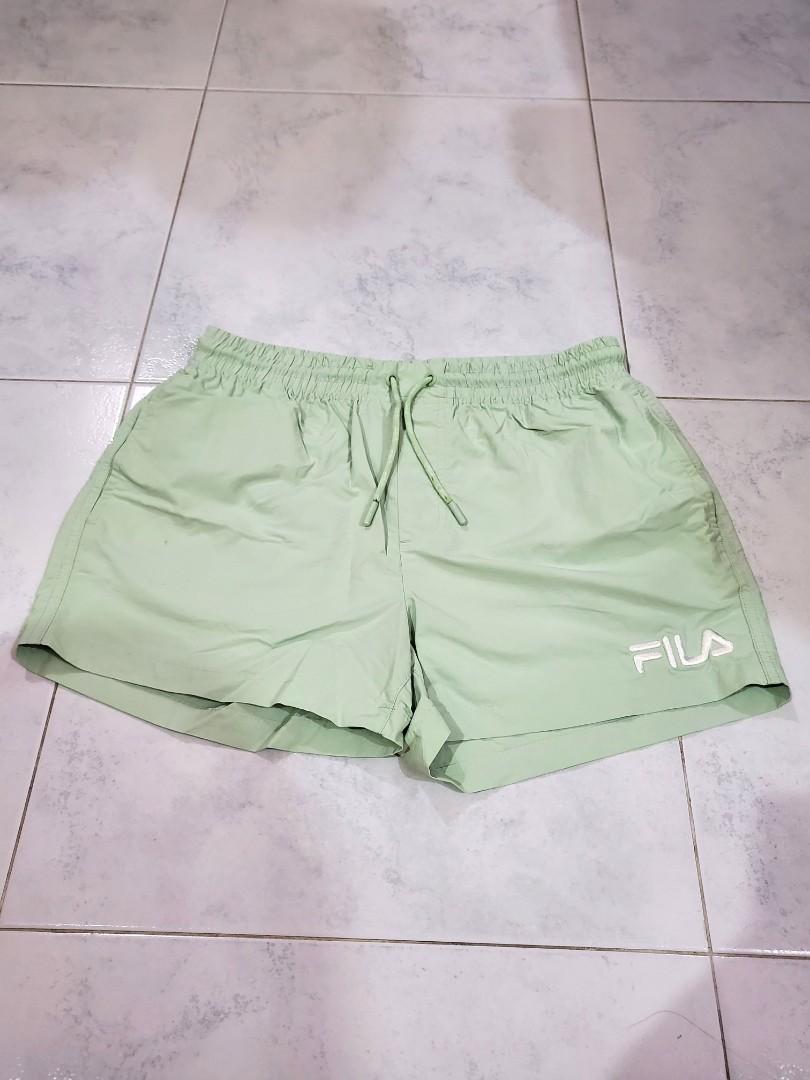 Fila shorts hot sale mens green