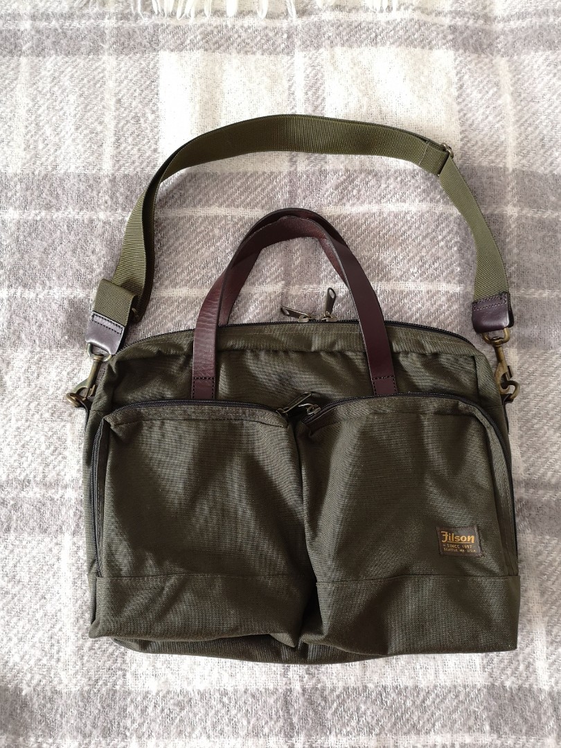 Filson dryden briefcase otter green Sale