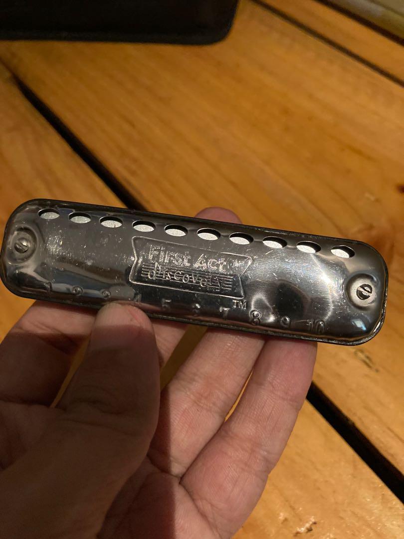 First on sale act harmonica