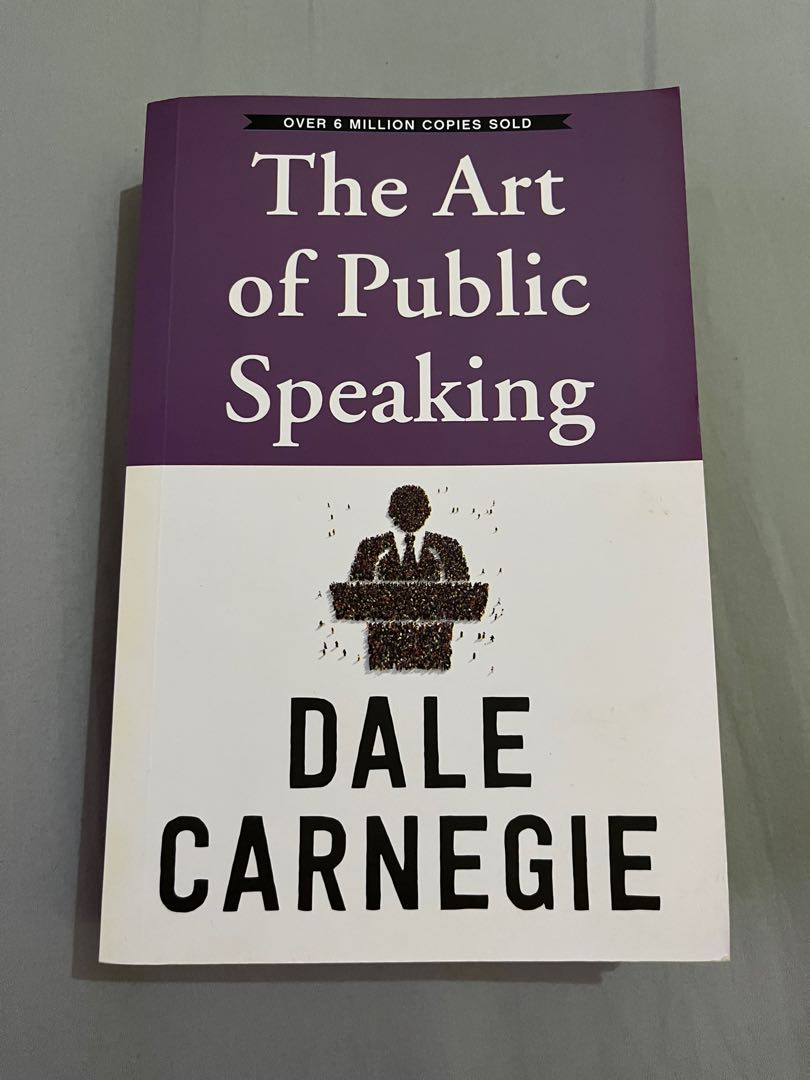 [FOR SALE] The Art of Public Speaking by Dale Carnegie, Hobbies & Toys ...