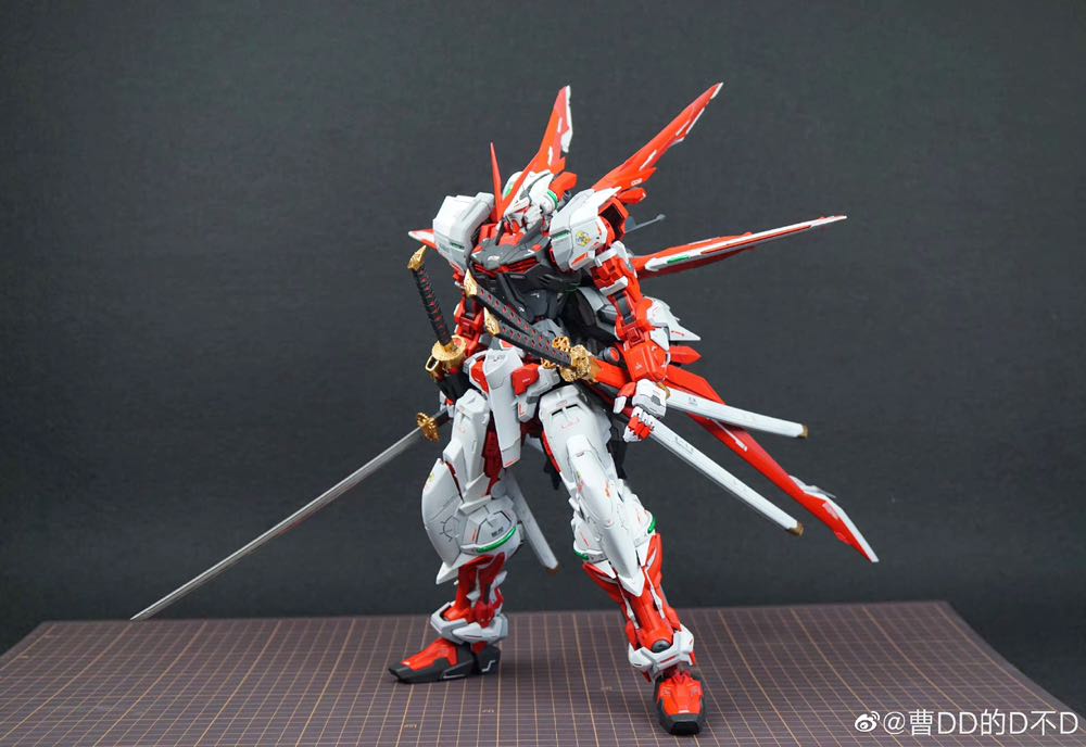 🔥Free Delivery🚚 Nillson Work PG Astray Red Frame Gundam 4 Katana