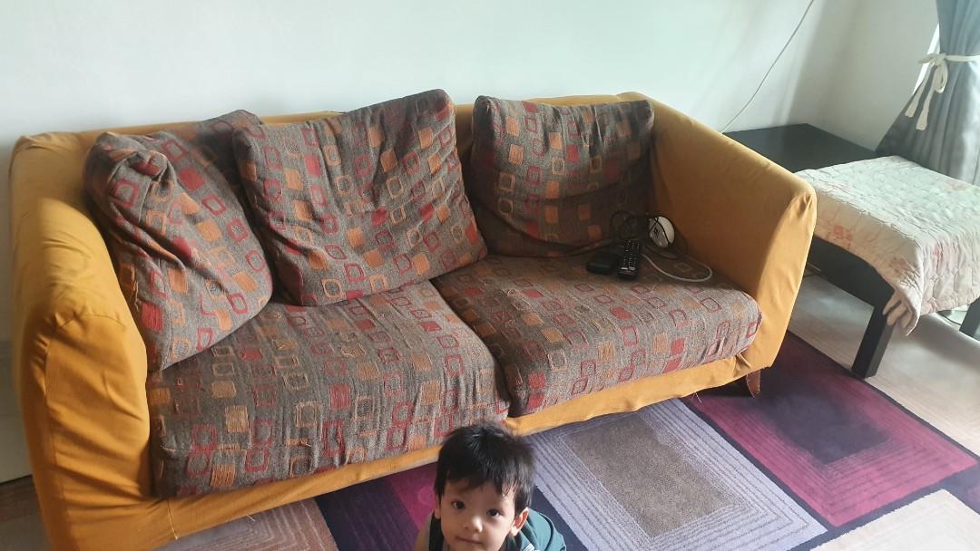 Free sofa pickup by your own, Furniture & Home Living, Furniture, Sofas