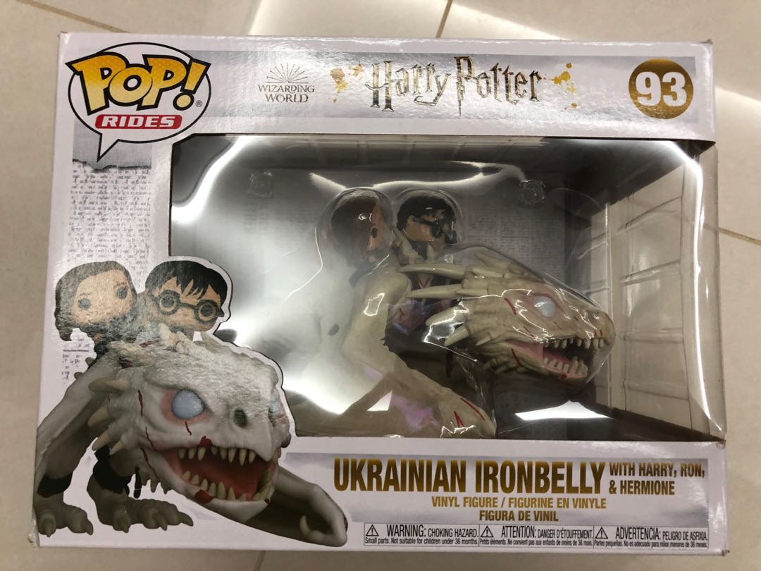 Funko Pop! Rides: Harry Potter - Gringotts Dragon with Harry, Ron, and  Hermione, Vinyl Figure DX Deluxe Moments 5” 6” Statue Marvel Star Wars,  Hobbies & Toys, Toys & Games on Carousell