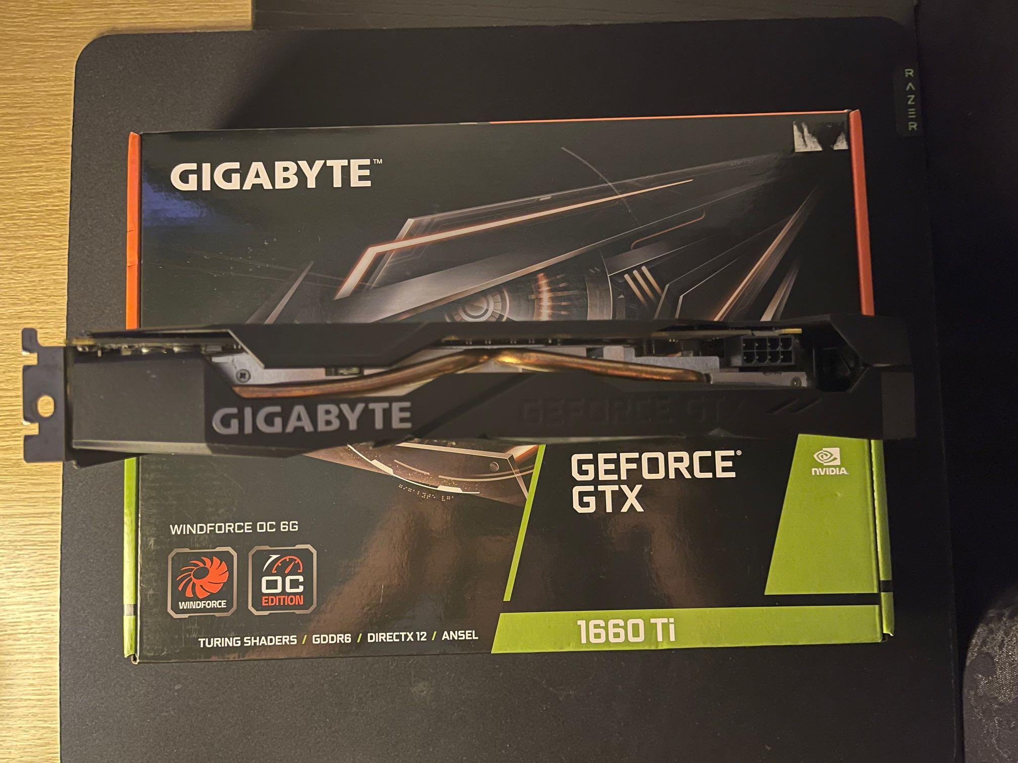 Gigabyte geforce gtx best sale 1660 ti windforce 6g