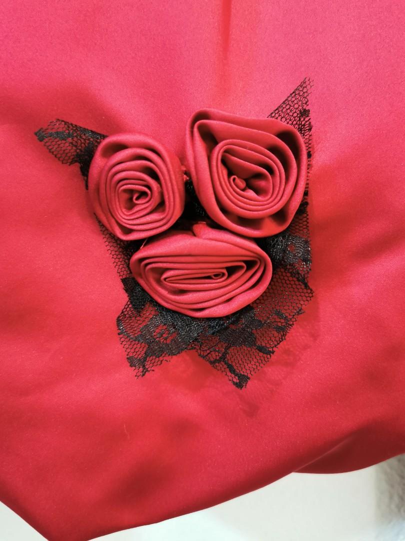 Girls red cheap dress size 6